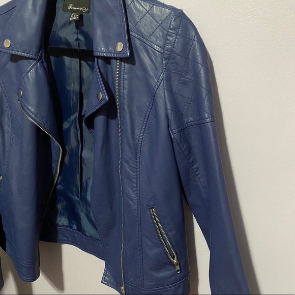 Faux Leather Jacket - Picture 3 of 4